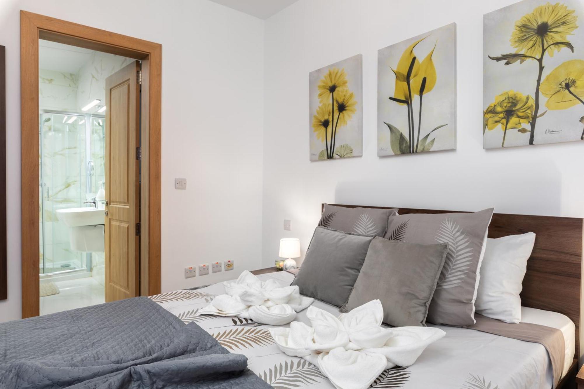 Modern 2Br Stylish Apartment With 2 Balconies - Close To St Julian'S & Sliema & Yacht Marina Pietà Esterno foto